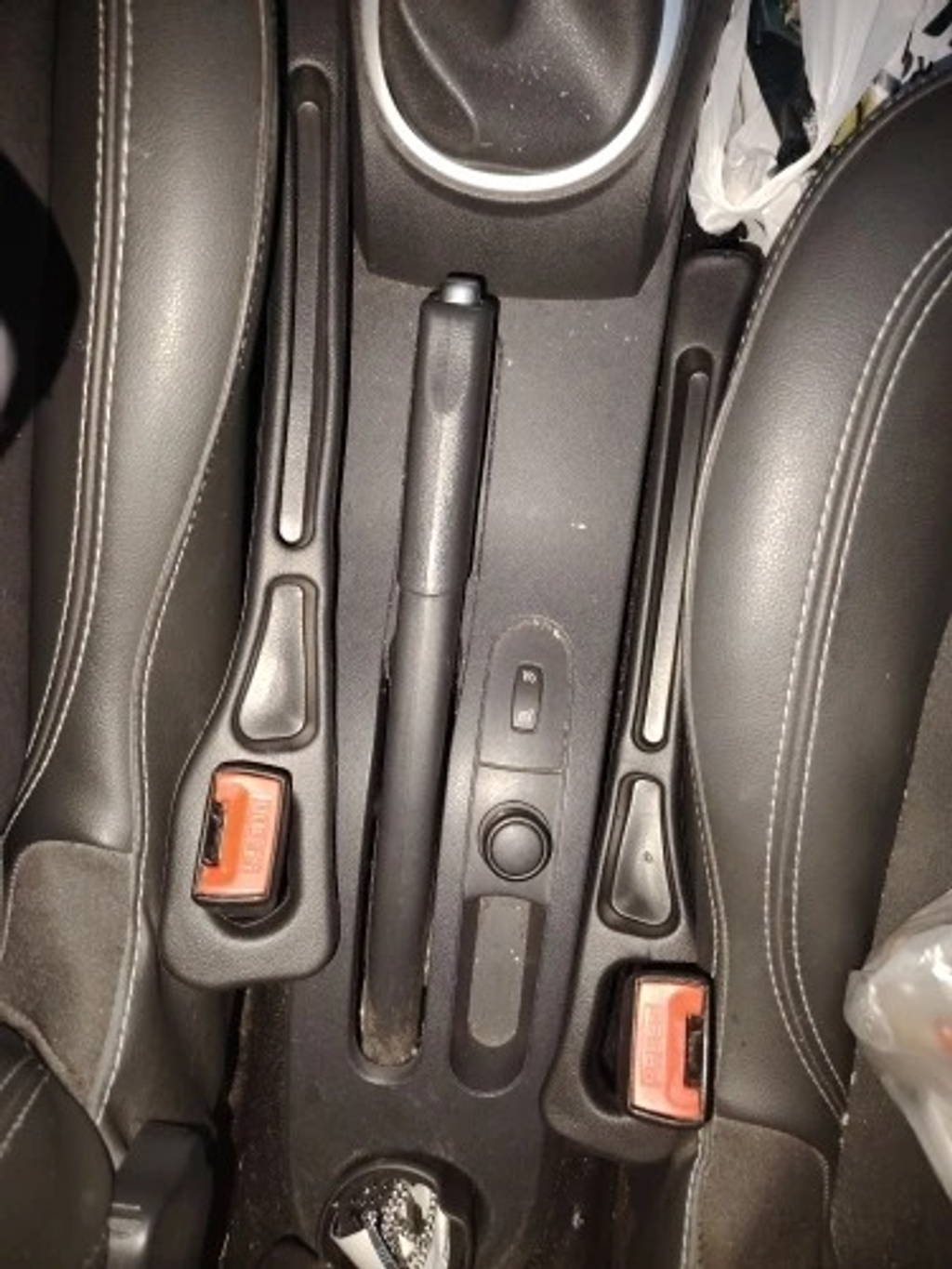 🔥Last Day 50% OFF🔥Universal Car Seat Gap Filler Strip – Anti-Drop Pad with Seatbelt Slot