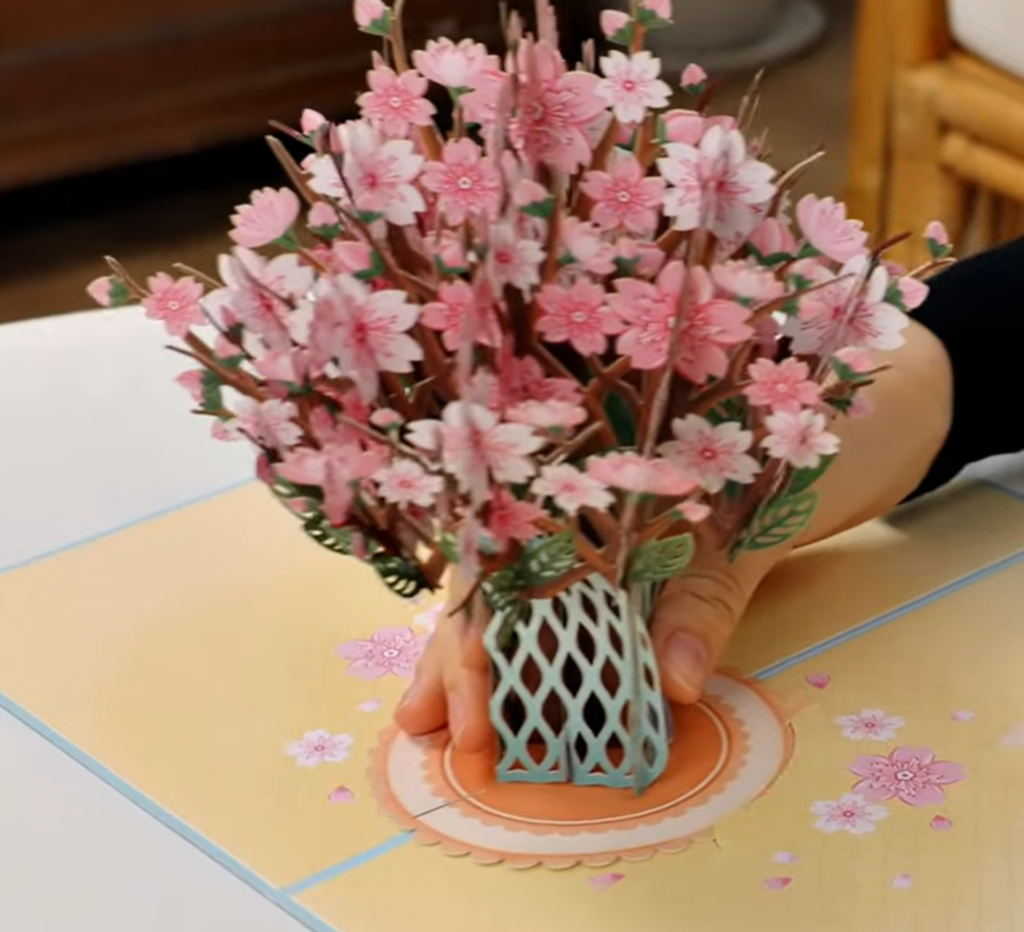 🌹3D Pop Up Flower Bouquet Greeting Card