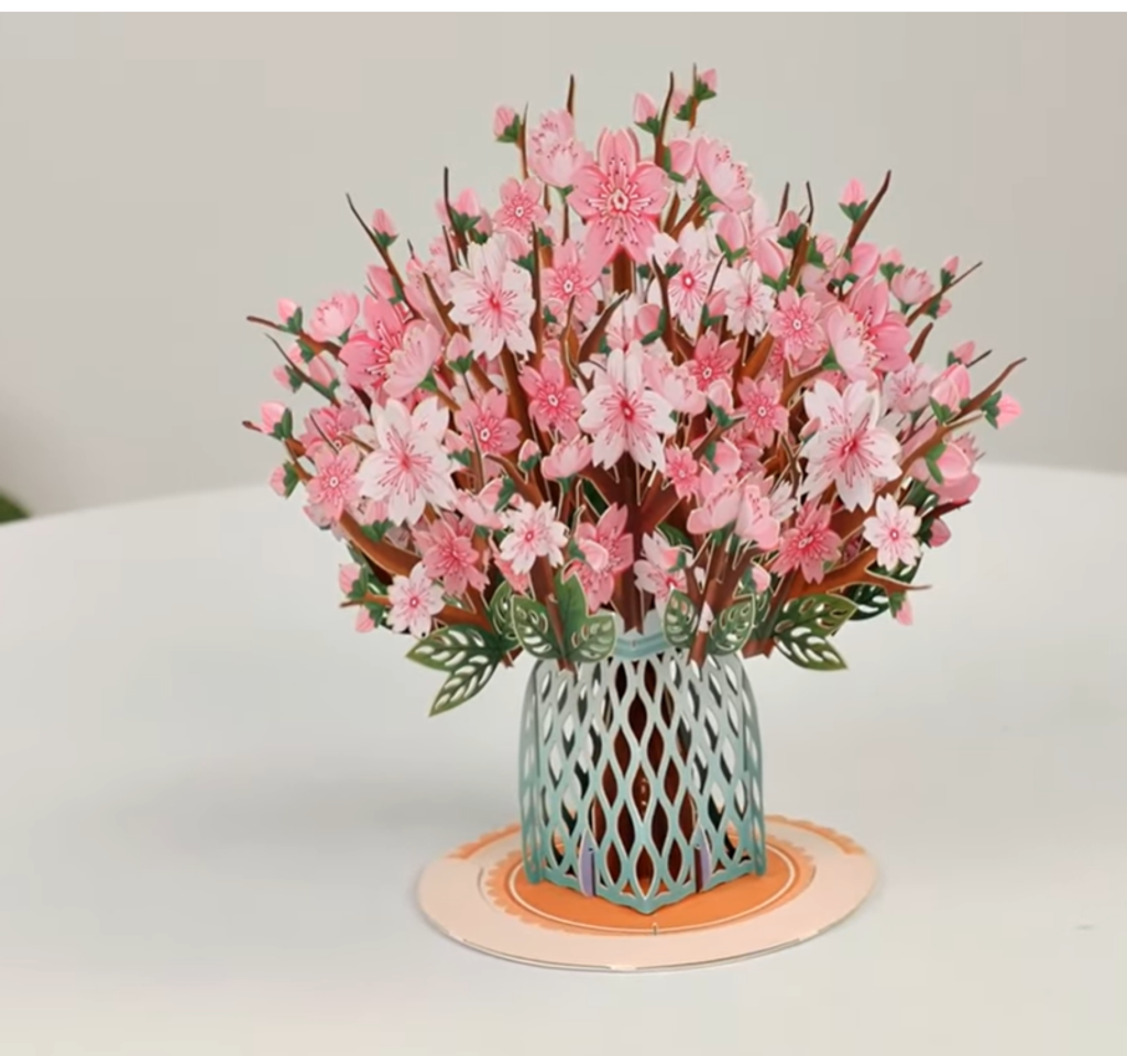 🌹3D Pop Up Flower Bouquet Greeting Card