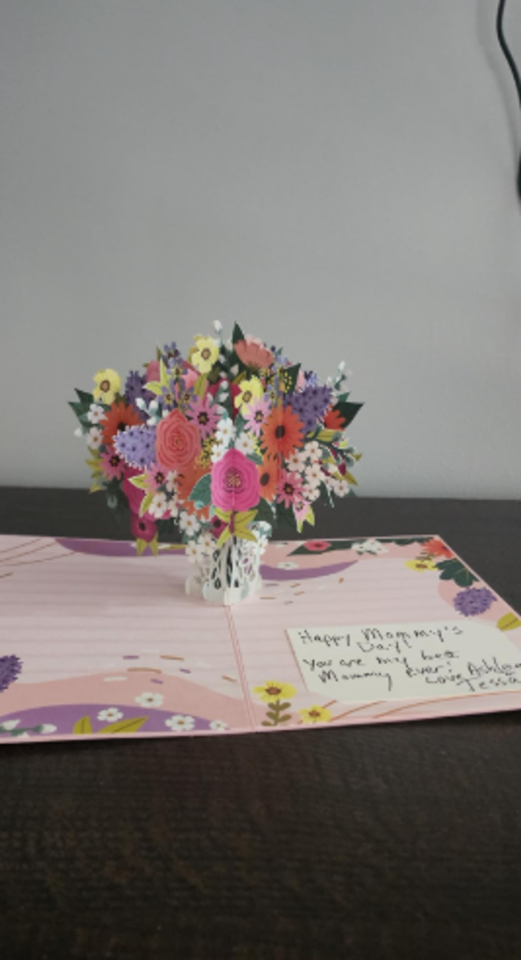 🌹3D Pop Up Flower Bouquet Greeting Card