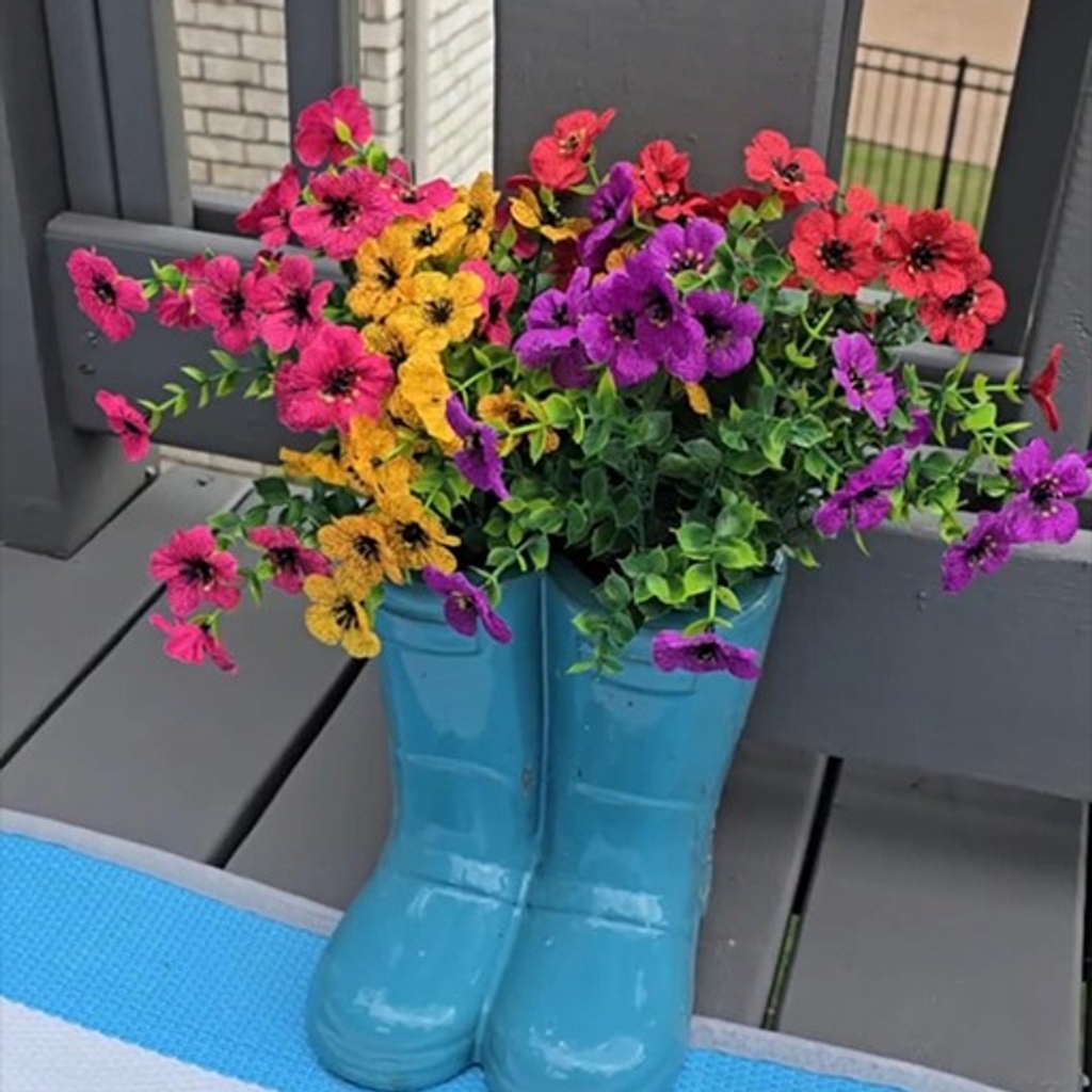 🔥Last Day 50% OFF🔥Realistic UV-Resistant Outdoor Flowers – Zero Maintenance