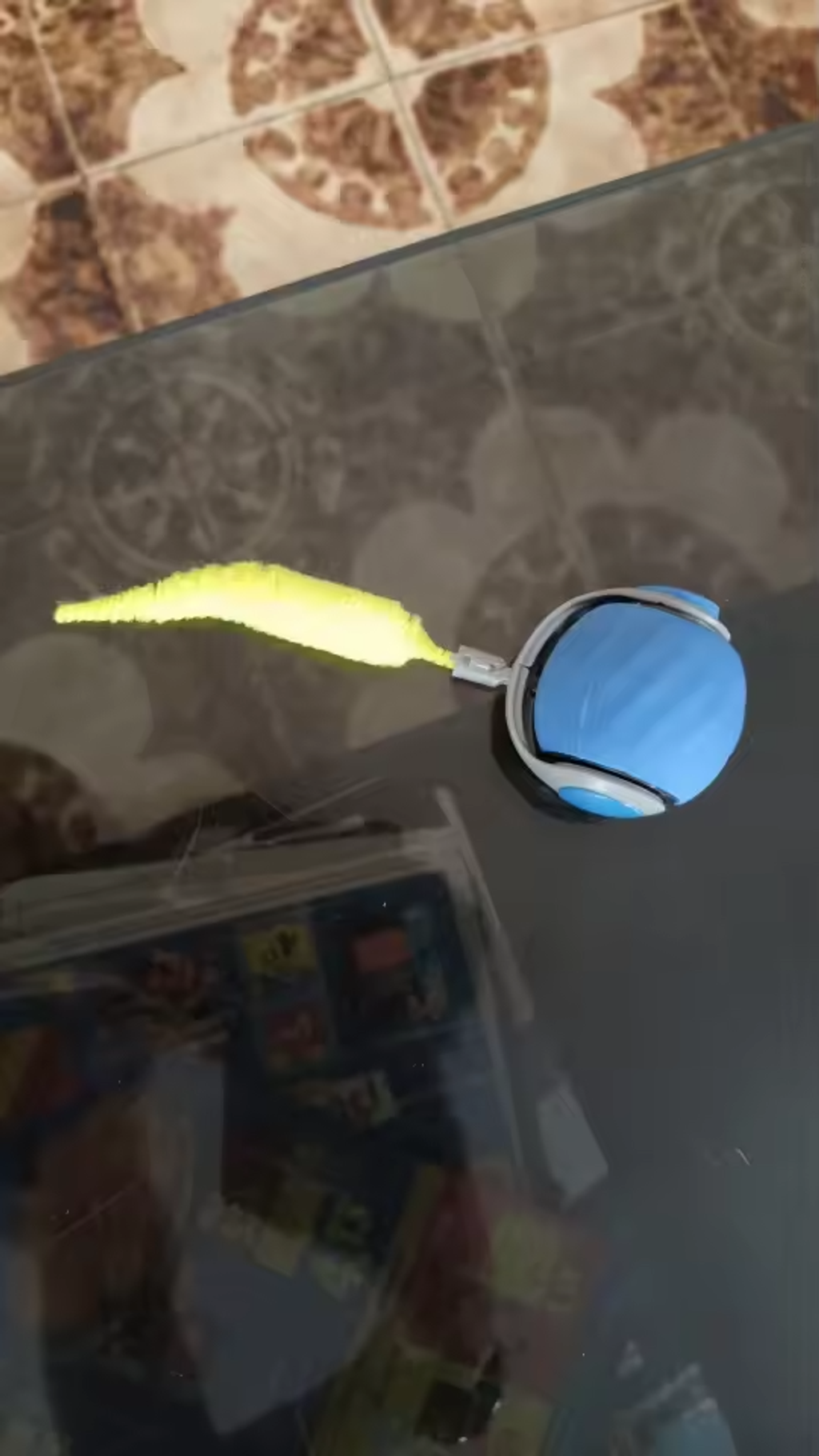 🔥Big Sale🔥 Speedy Tail 2.0 Interactive Cat Toys Ball with Tail Auto Smart Rolling Ball Toys for Pet Training Imitate Mouse