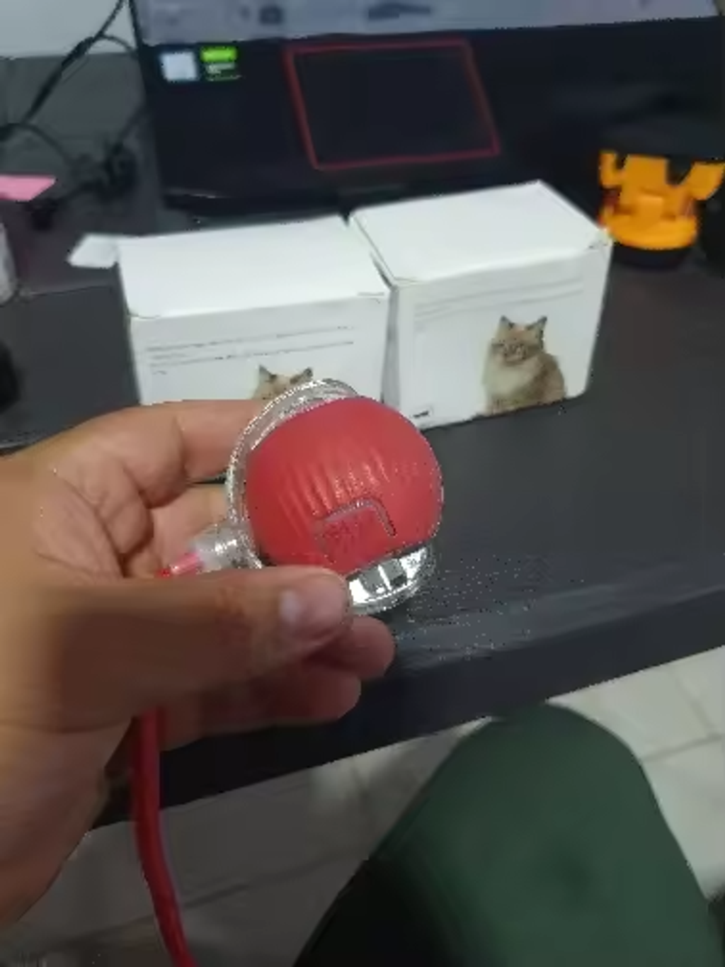 🔥Big Sale🔥 Speedy Tail 2.0 Interactive Cat Toys Ball with Tail Auto Smart Rolling Ball Toys for Pet Training Imitate Mouse